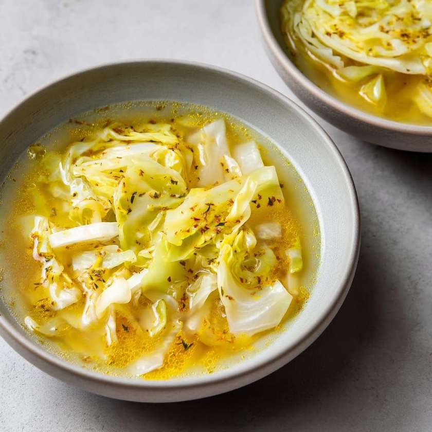 supa de varza cu turmeric