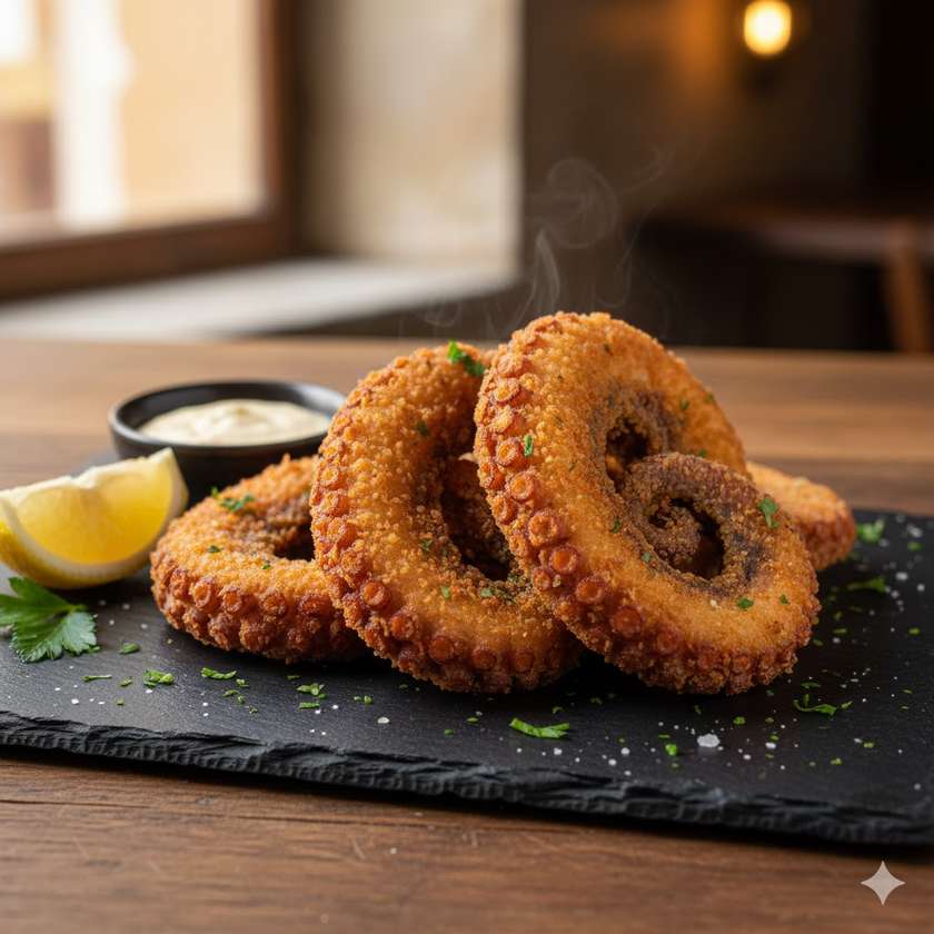 Breaded Octopus