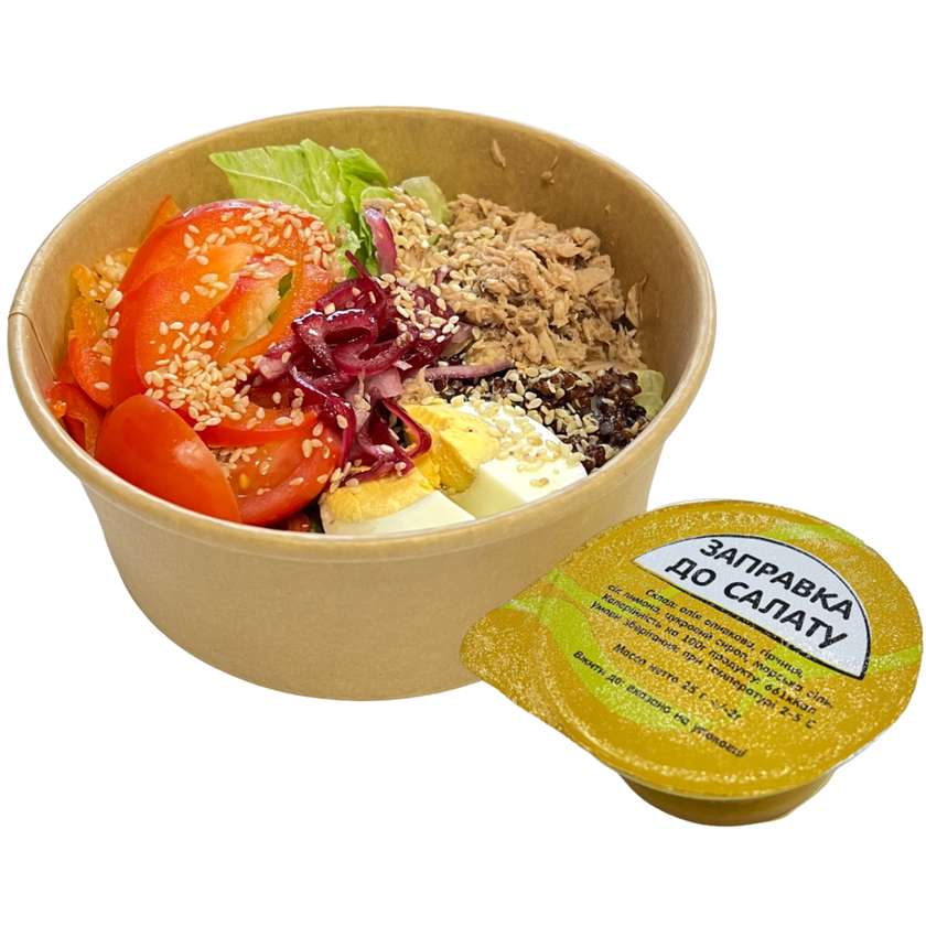 Боул з тунцем та кіноа