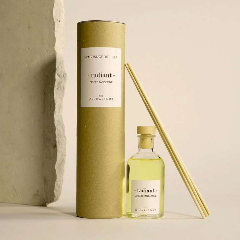 Home fragrance THE OLPHACTORY CRAFT diffuser with reeds 100 ml SPICED TANGERINE