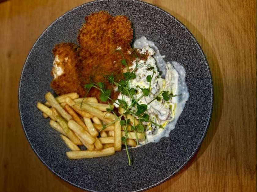 Schnitzel with French Fries