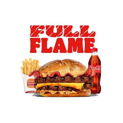 Double Full Flame Menu