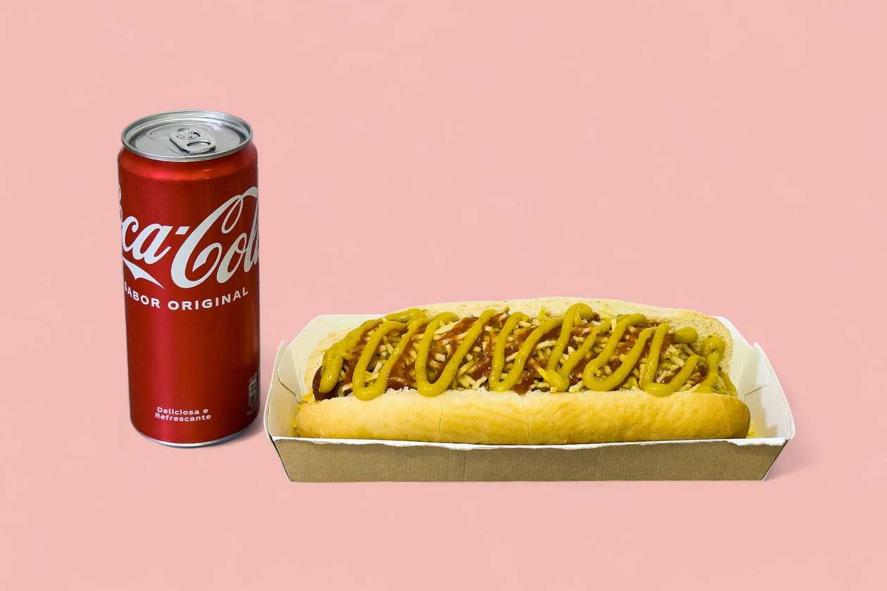 Menu Hot Dog + 1 Bebida