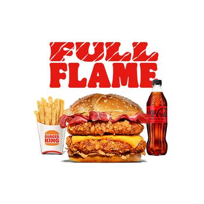 Menu Double Full Flame Crispy Chicken®
