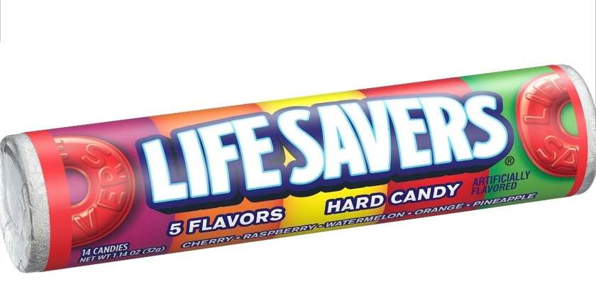 Life Savers Hard Candy Roll