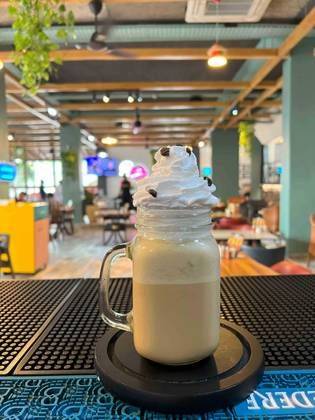 Iced Vanilla Coffee Frap