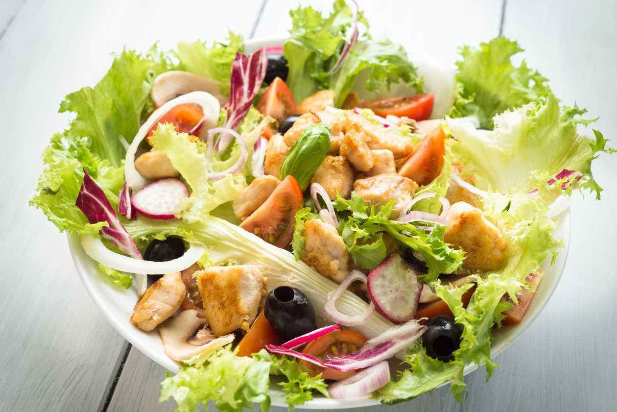 Salad pollo