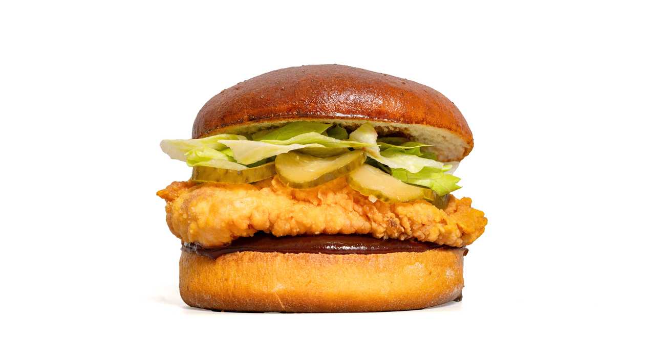 Louisiana BBQ chicken sandwich