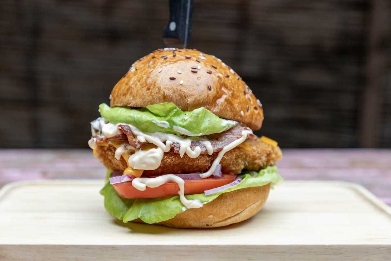Chicken Burger 350 Gr.