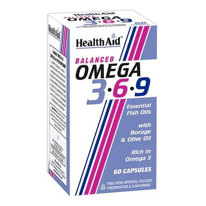 HealthAid Омега 3–6–9   60 капсул