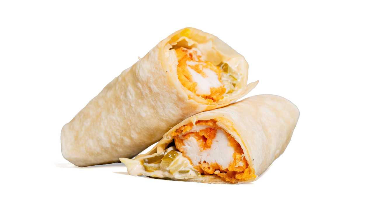 Louisiana crispy onion chicken WRAP🌯