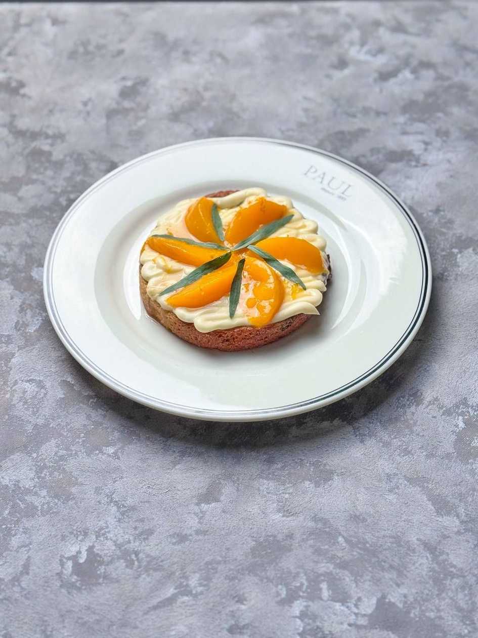 French Toast with peach