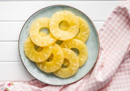 Sliced Pineapple