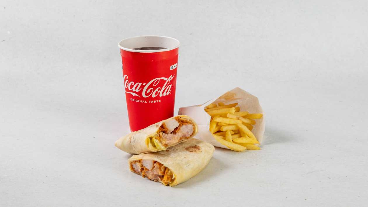 Louisiana cheddar chicken WRAP MENU🌯