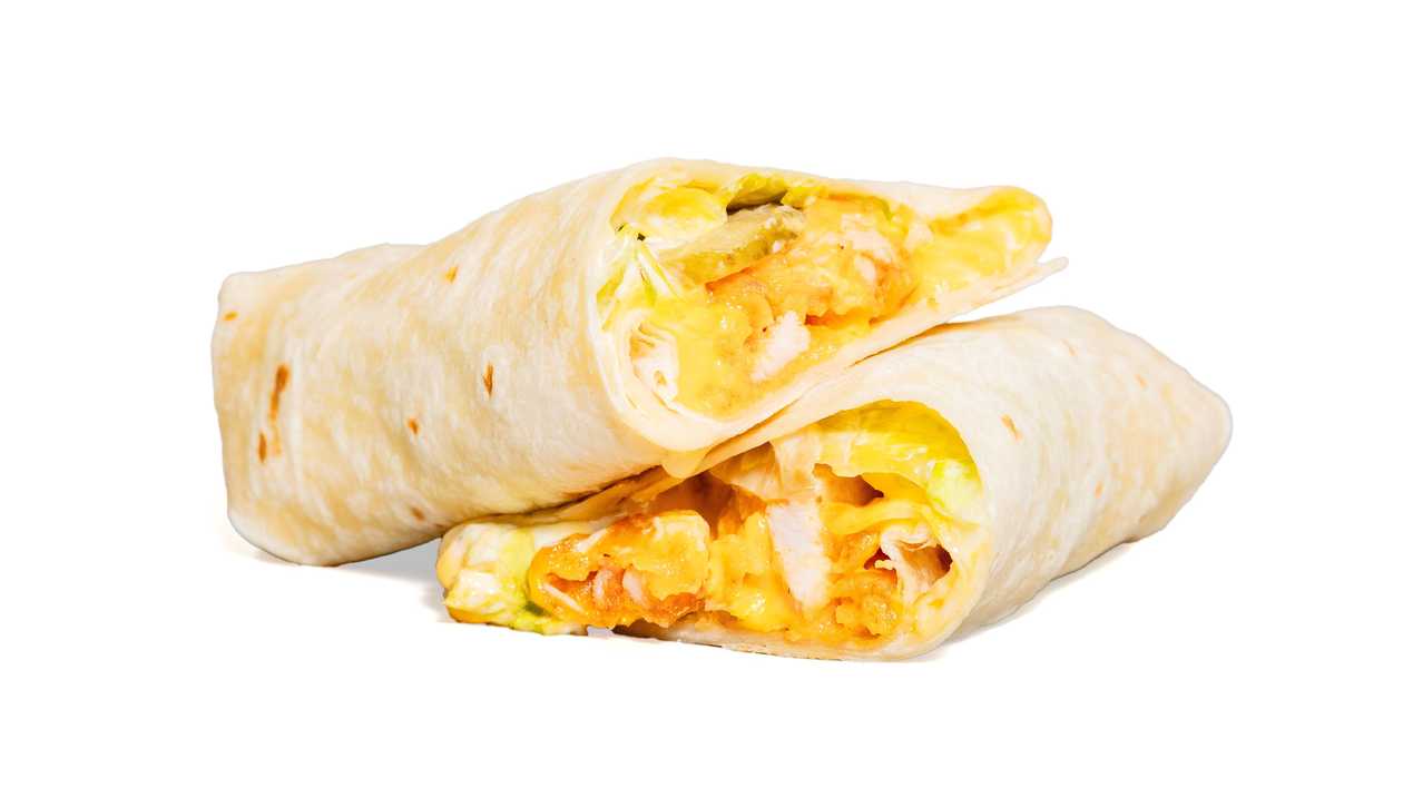 Louisiana cheddar chicken WRAP🌯