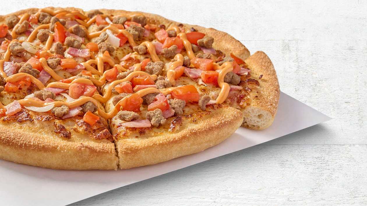 Burger Pizza Solo Pizza