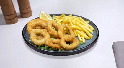 Breaded Calamari Rings 300 Gr.