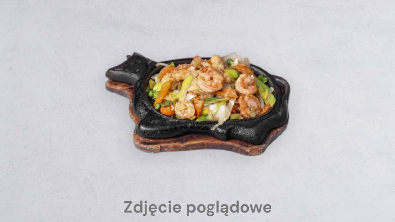 Krewetki w Red Curry z Mlekiem Kokosowym