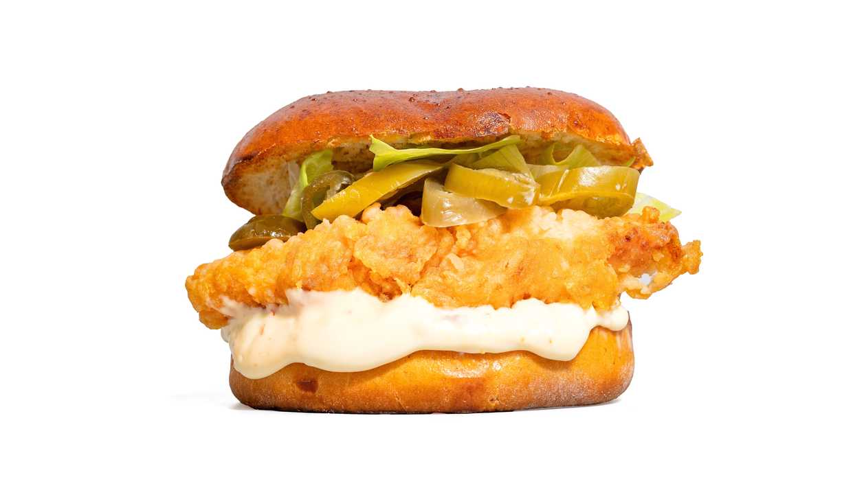 Louisiana jalapeňo chicken sandwich🌶🍗