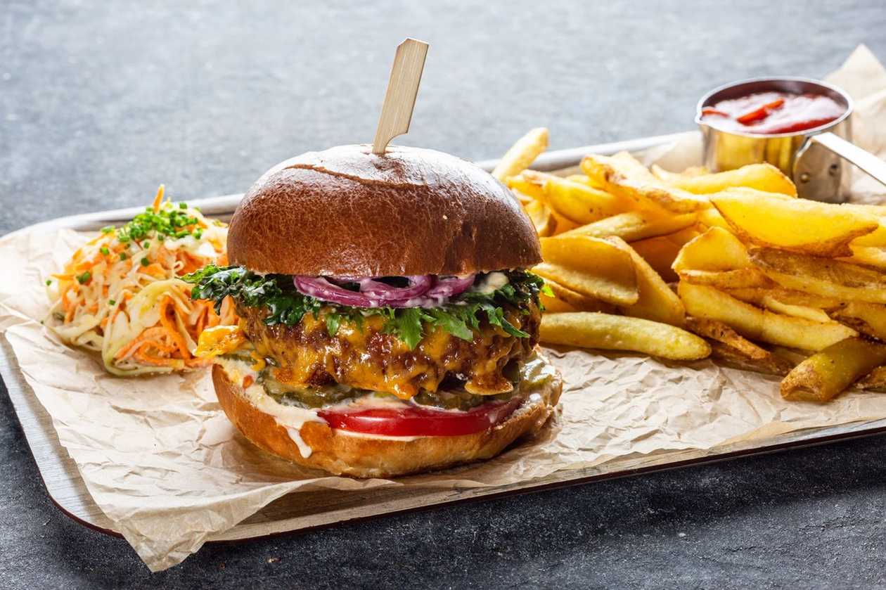Burger panko-paneeringus kanafileega