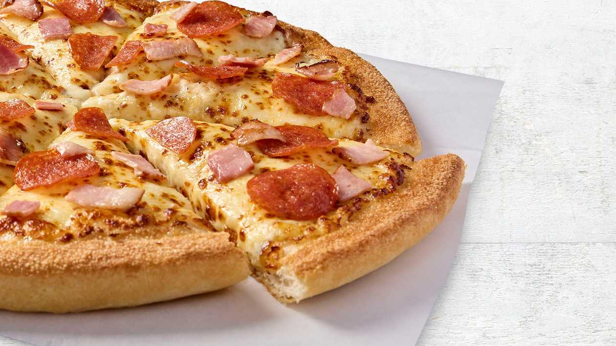 Пицца Средняя Дымная с Чесноком