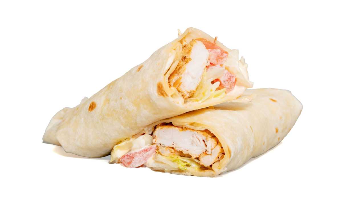 Louisianský GRILOVANÝ kuřecí BAZALKOVÝ wrap