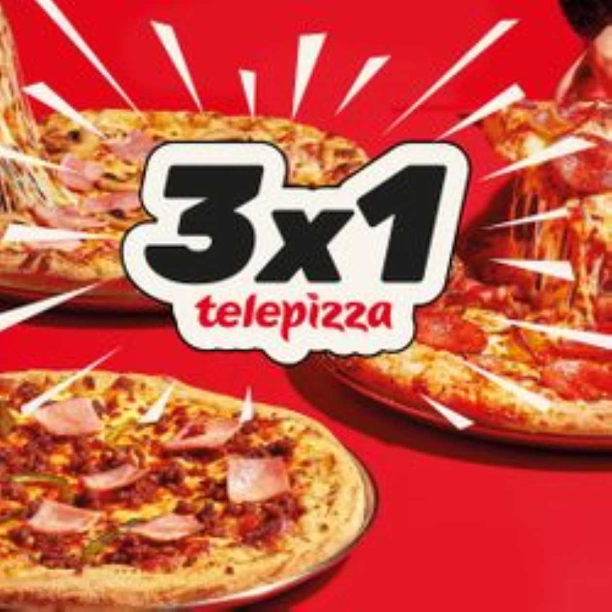 3x1 Pizzas Médias