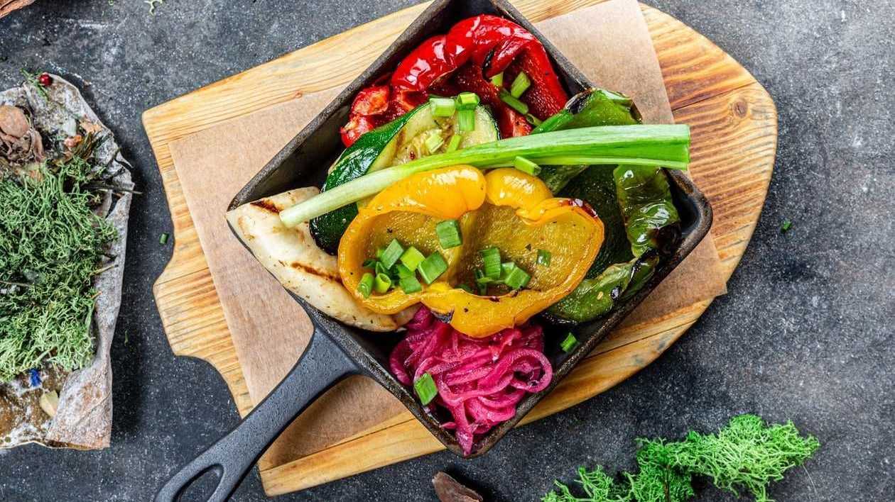 Grillitud köögiviljad