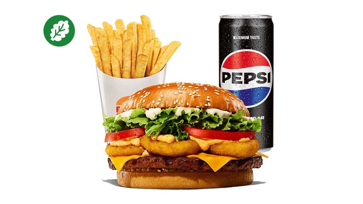 Plant-Based Spicy Cayenne Whopper Meal