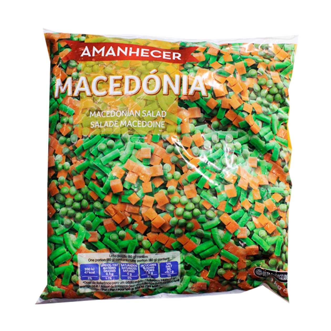 Mistura De Vegetais Macedónia Amanhecer 1 kg