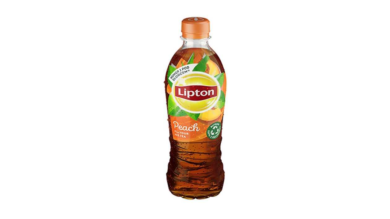 Lipton IceTea peach in bottle 0,5 liter.