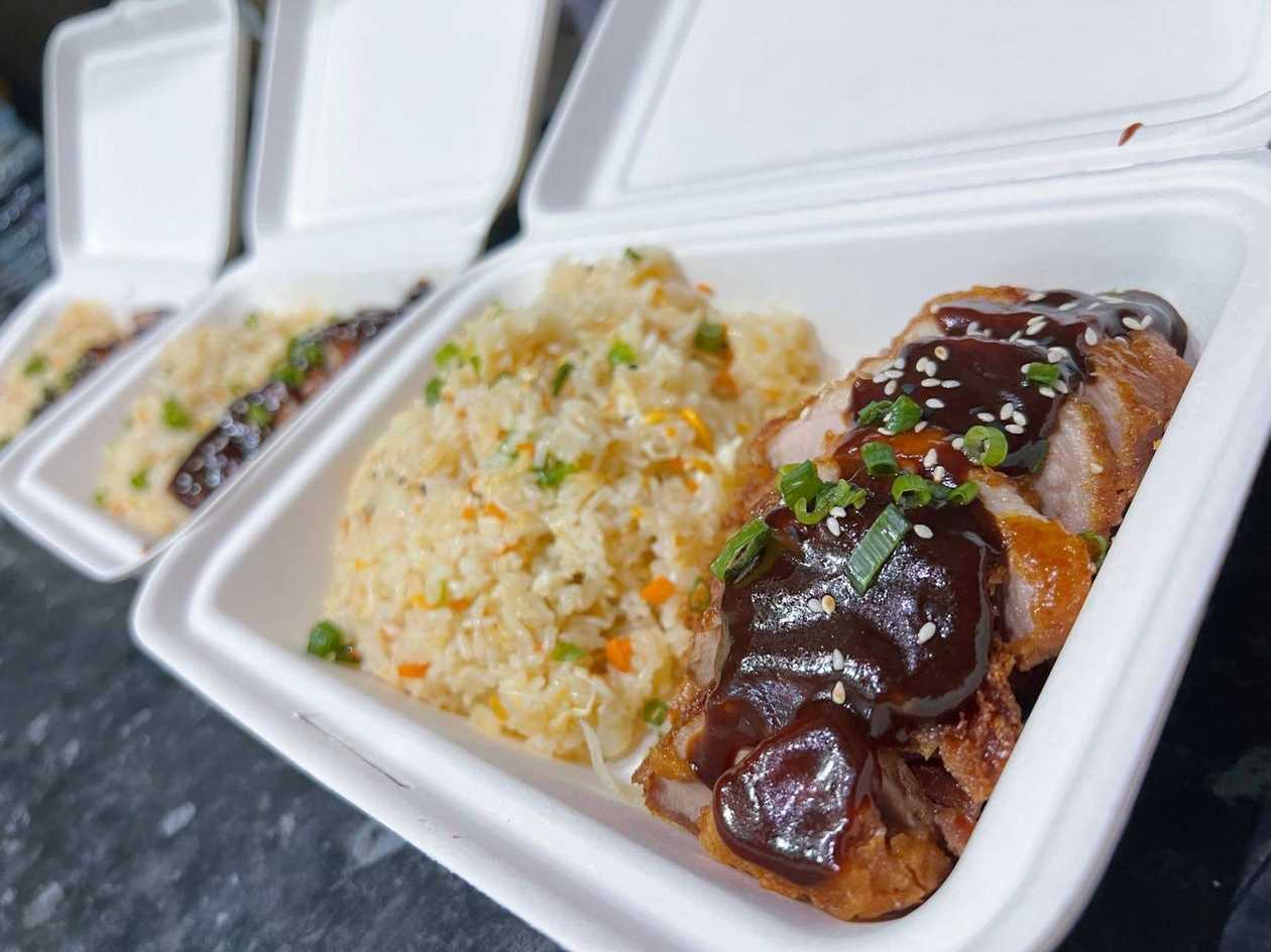 Roasted Duck with Chao Chao Rice