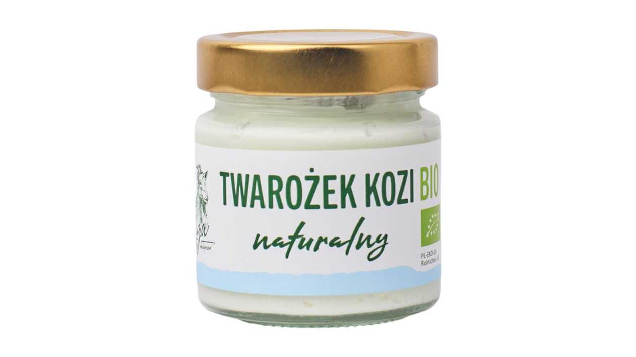 Ekologiczny twarożek kozi naturalny 190g