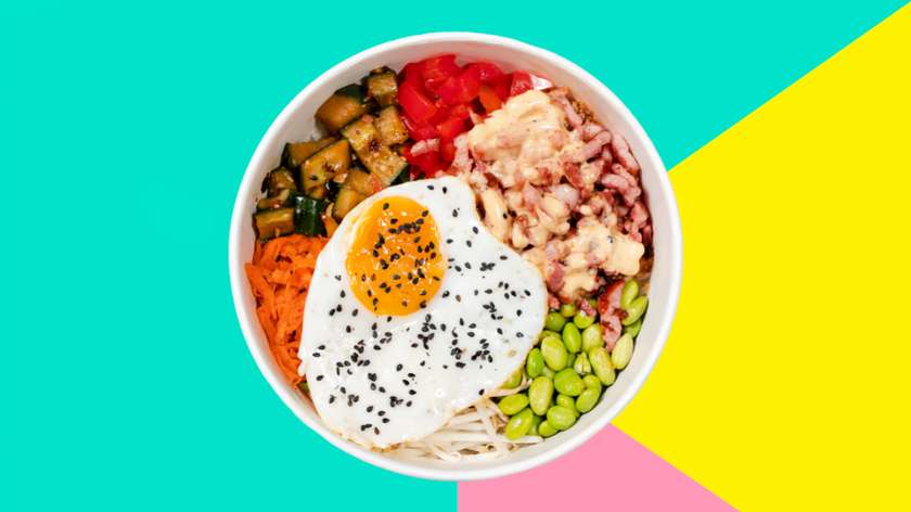 Carbonara Style Bibimbap
