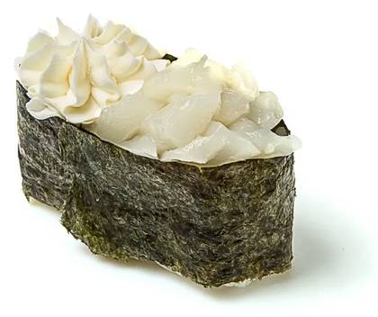 Гункан Крем сыр-гребешок