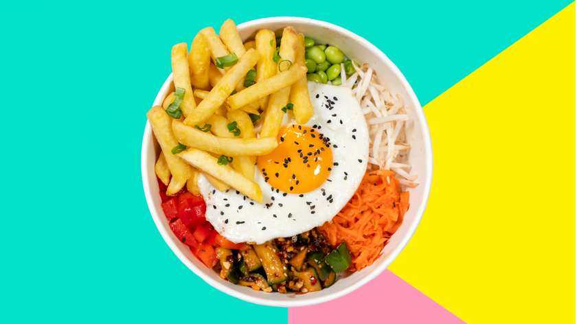 Street K-Fries Bibimbap🌱
