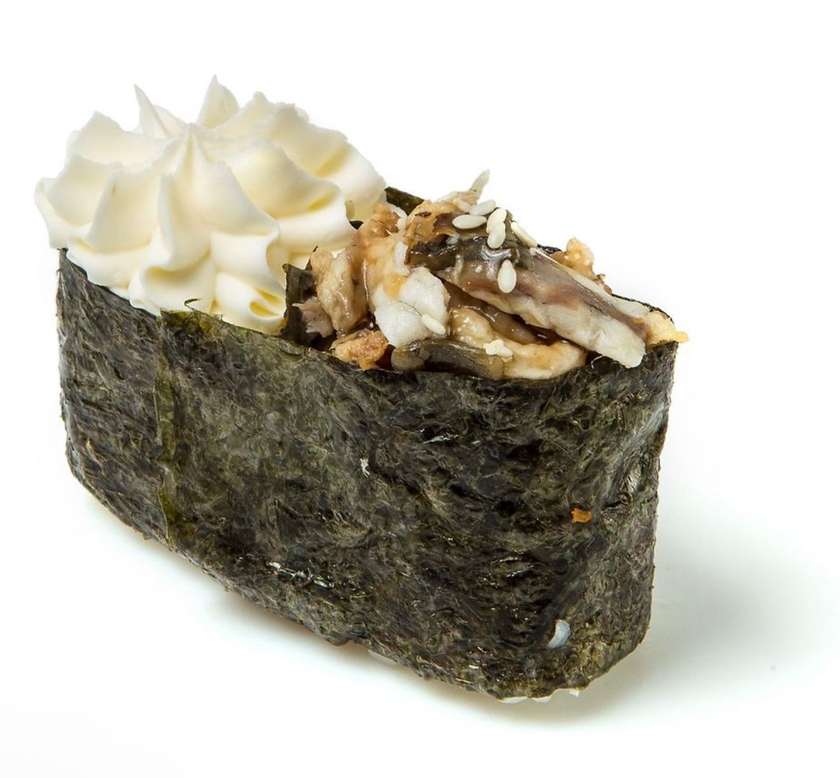 Гункан Крем сыр- угорь