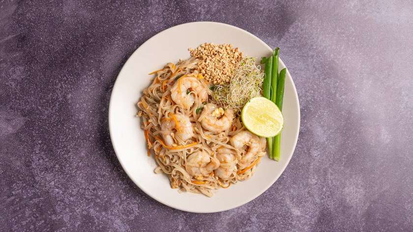 Pad Thai hiidkrevettidega