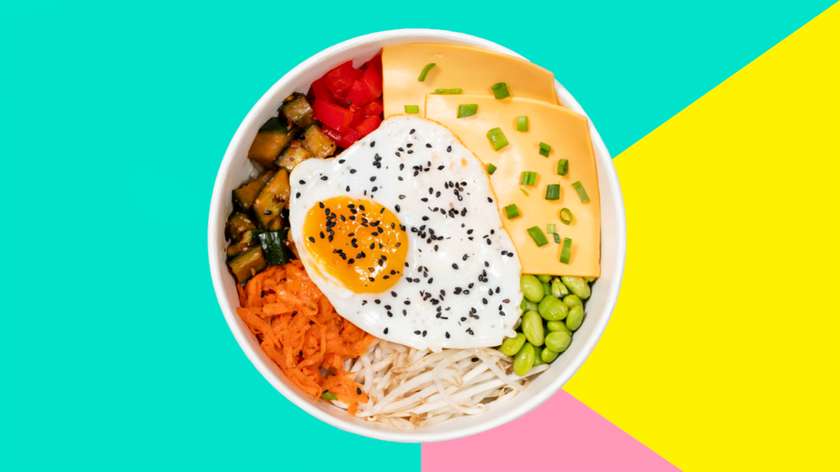 Cheddar Cheese Bibimbap