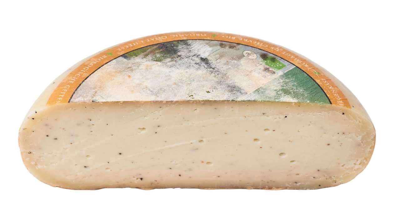 Ekologiczny ser kozi z czarną truflą Kaandorp 150g