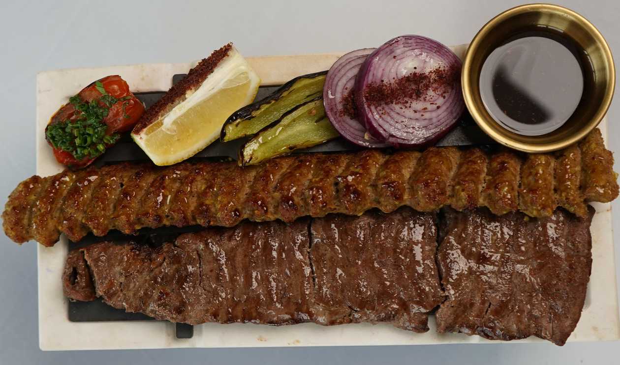 Kabab Soltani – Steak Kabab and Lule Kabab