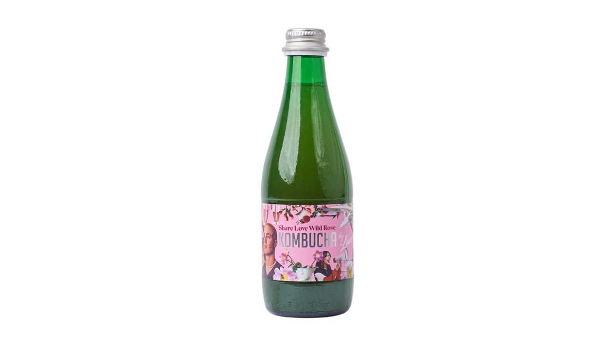 Kombucha Wild Rose by Laurent