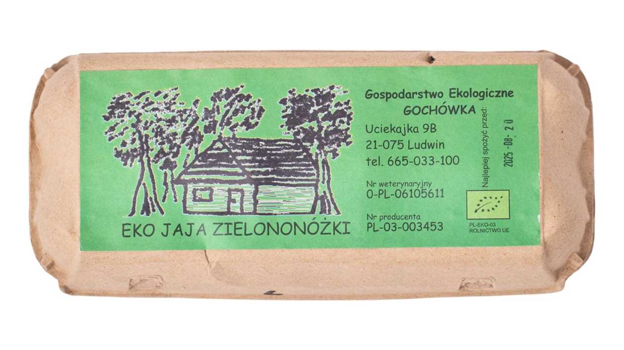 Jaja Zielononóżki Ekologiczne