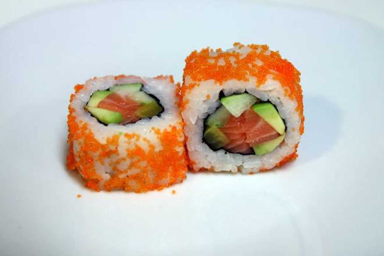 California Maki with Egg