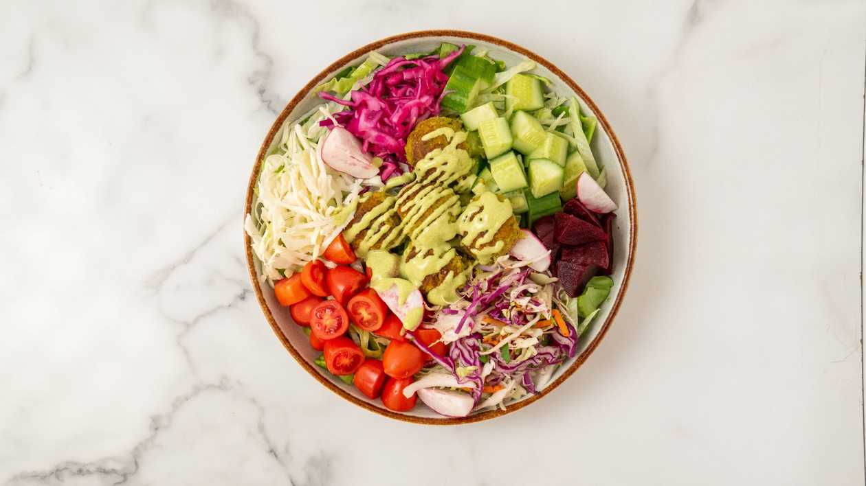 Будда боул с фалафелем