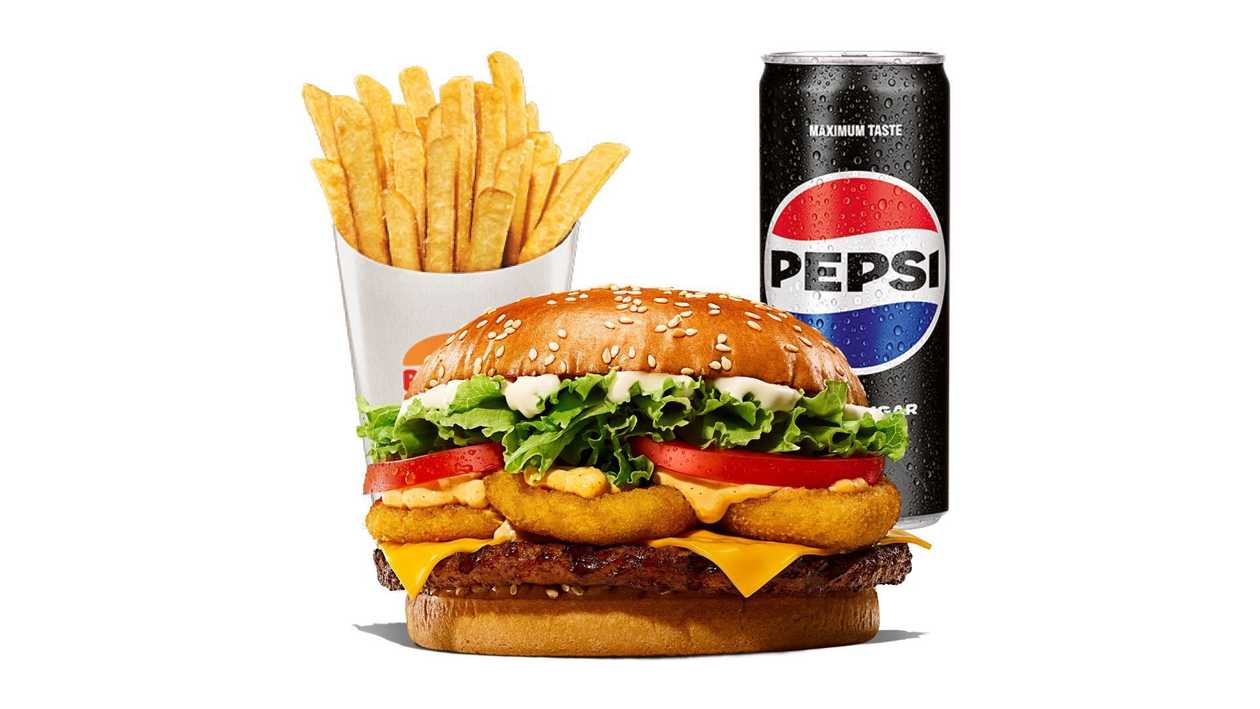 Spicy Cayenne Whopper Beef Meal