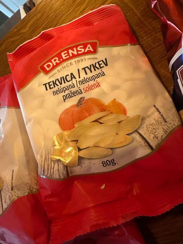Tekvicové semienka pražené solené 80g