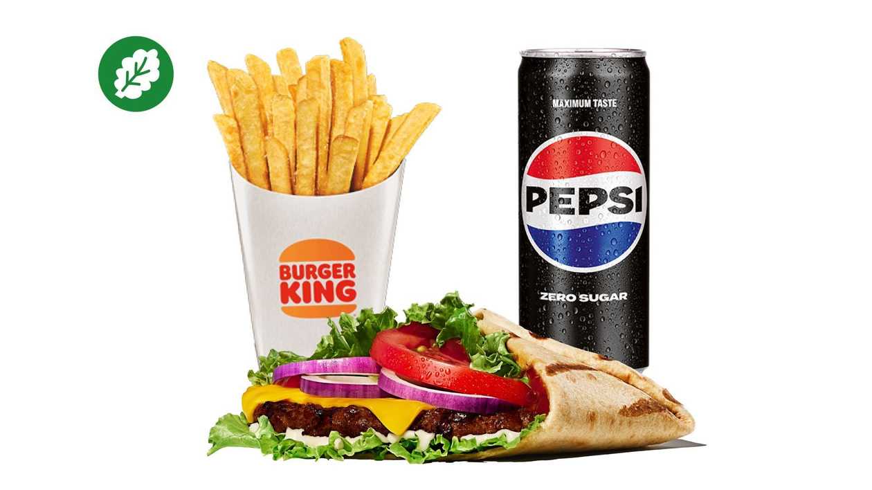 BBQ Whopper Tortilla Beef Meal