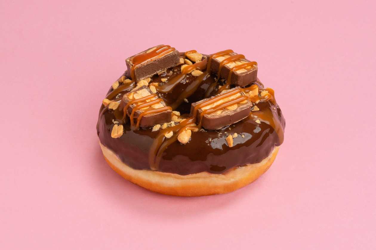 Snickers filled w Peanut Butter Cream