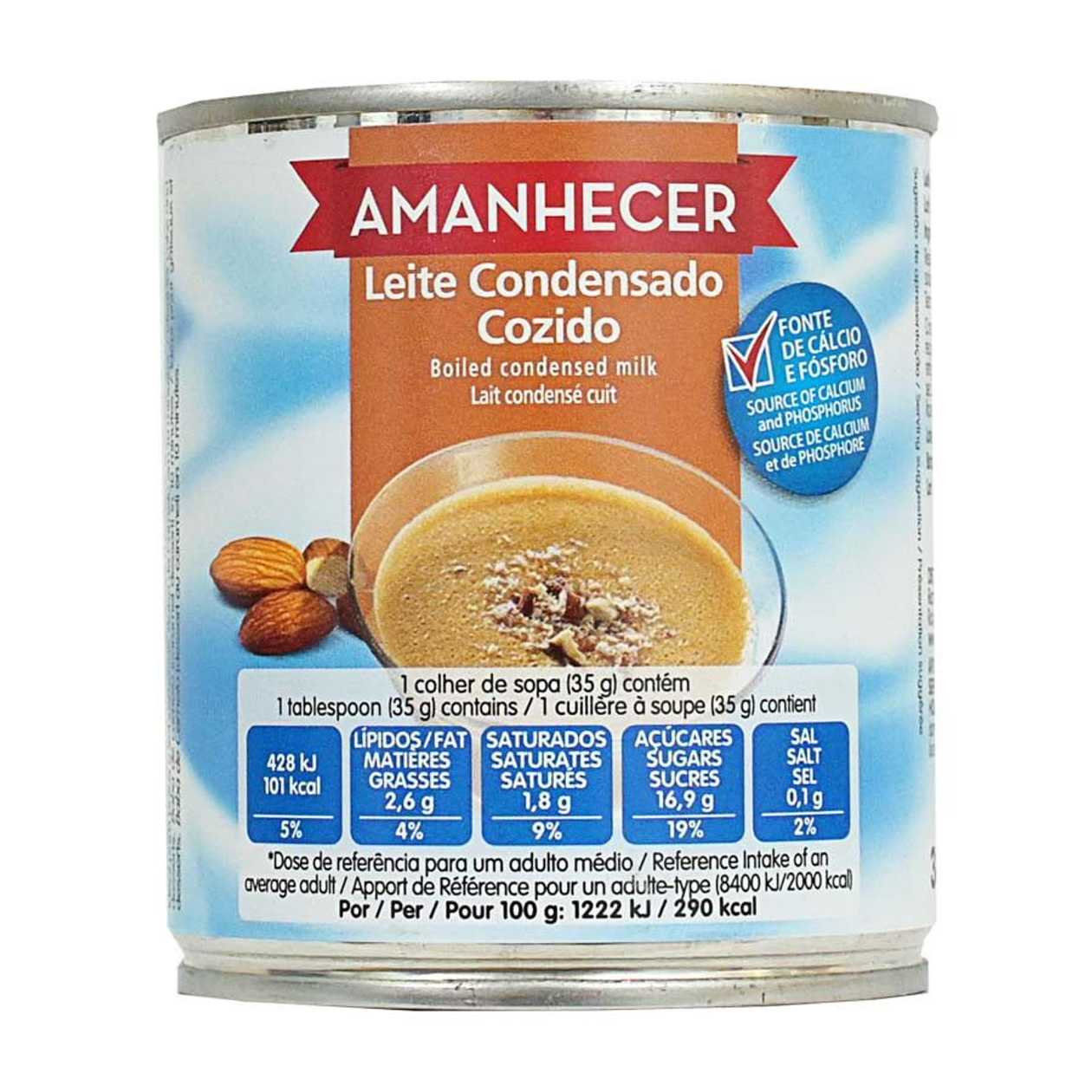 Leite Condensado Cozido Amanhecer 385 g
